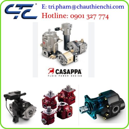 Bơm thủy lực bánh răng Casappa đại lý Việt Nam