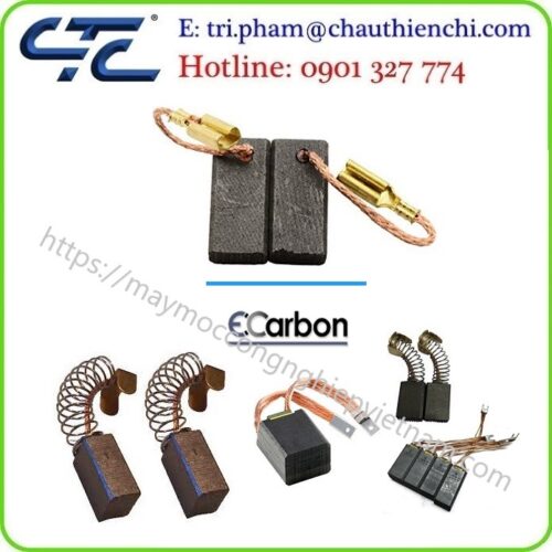 Chổi than E-Carbon Đại lý CHAU THIEN CHI CO.,LTD