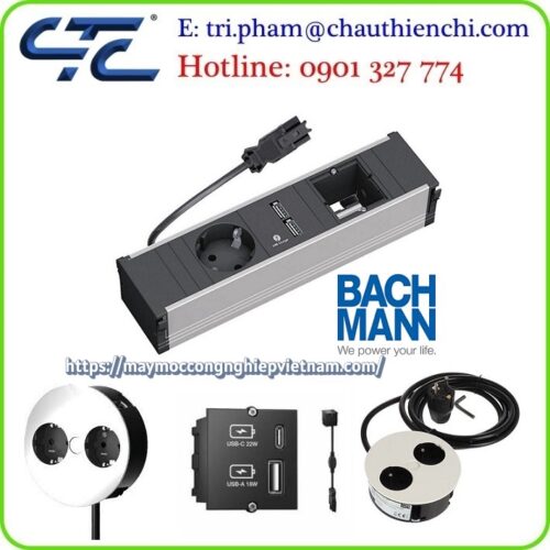 Ổ cắm điện Bachmann chính hãng Đức đại lý Vietnam